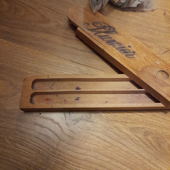 Plumier ancien en bois - photo numéro 4