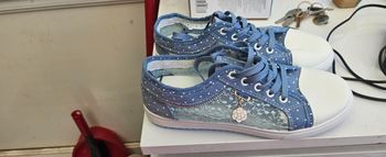 Basket en toile femme