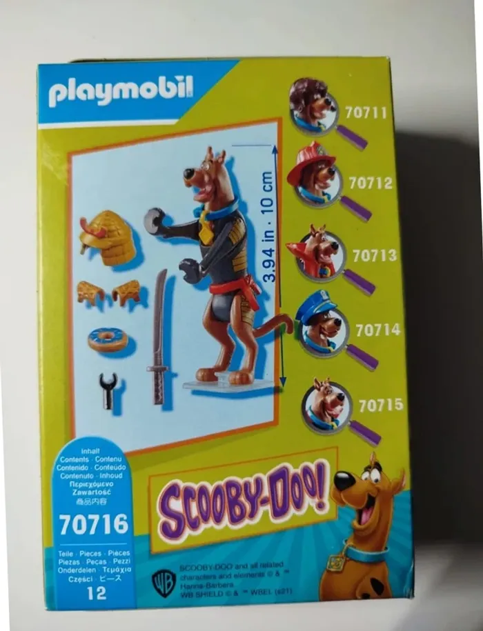 Playmobil Collection Figurine Scooby-Doo Neuf - photo numéro 2