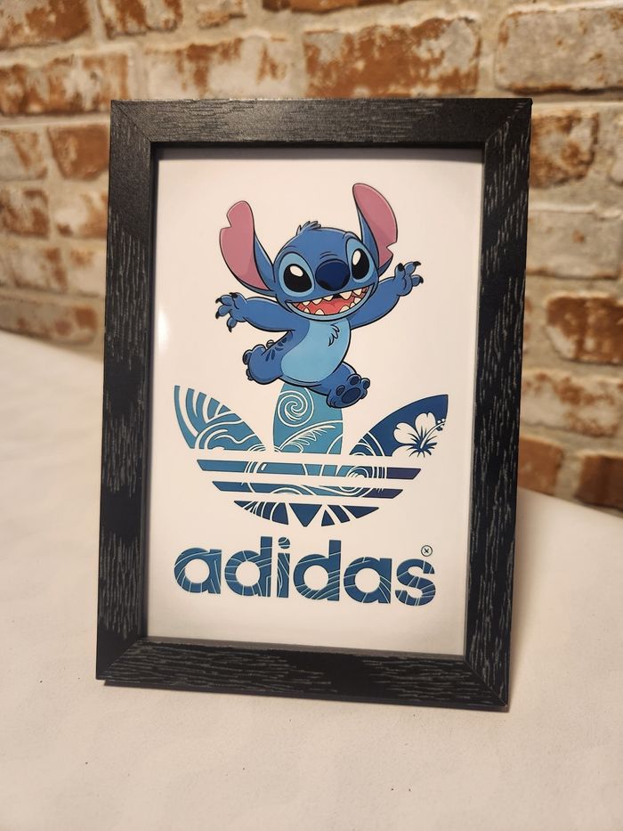 Cadre décoratif Stitch Adidas