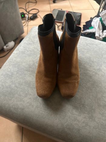 Bottines camel Zara