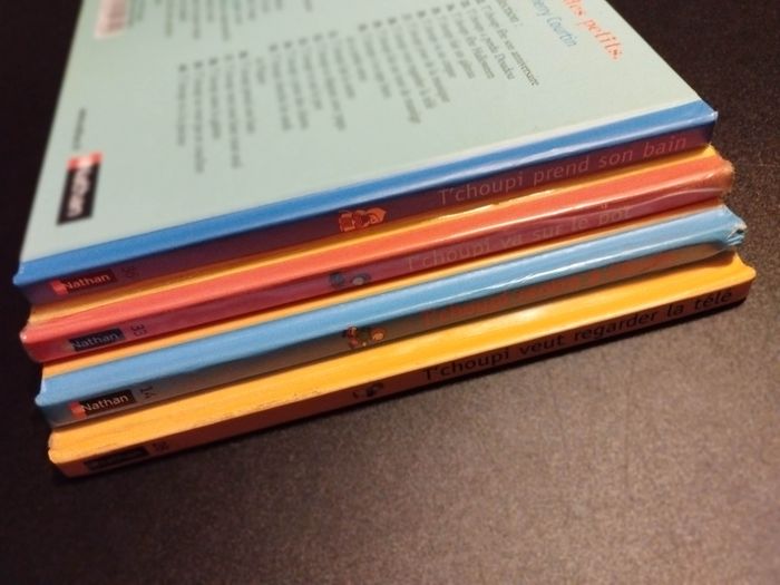 Lot de 4 Livres enfant Nathan T'choupi - photo numéro 5