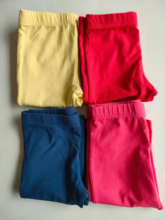 Legging bébé 12 mois (lot de 4)