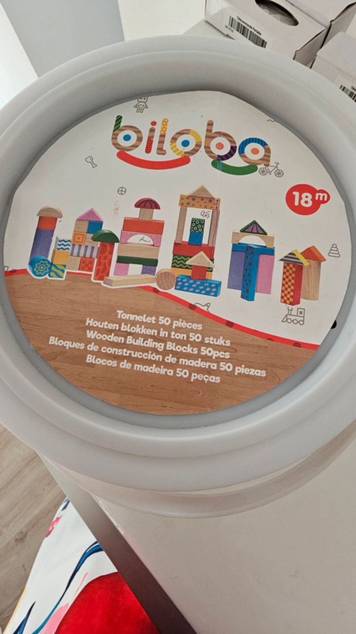 Boite tonneau de jeux de constructionBiloba Impeccable - photo numéro 2
