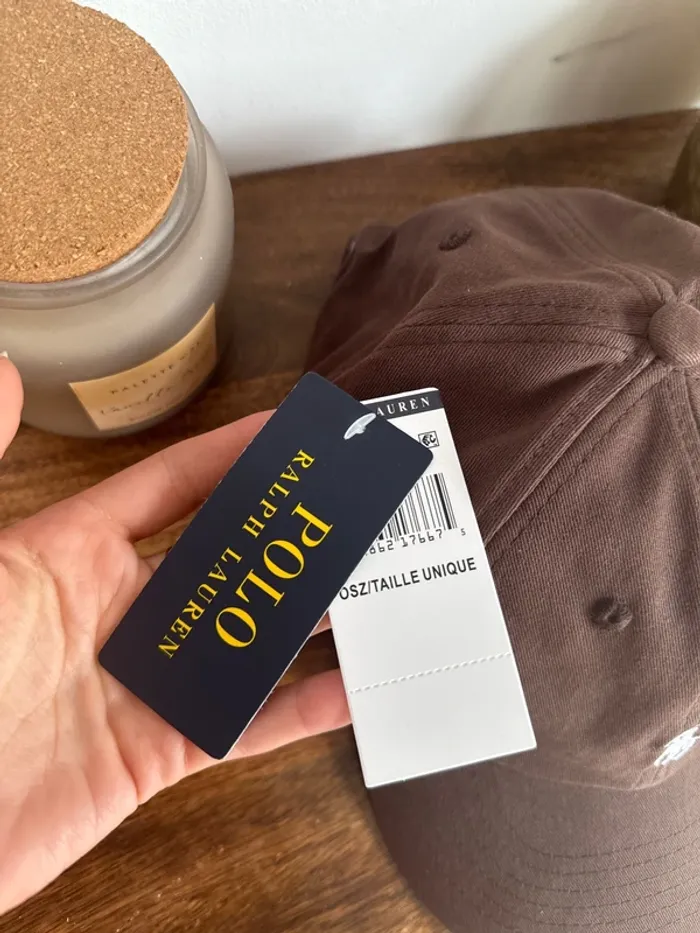 Casquette polo, Ralph Lauren marron - photo numéro 2