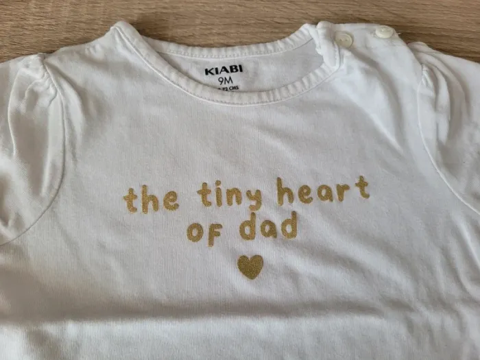 Lot de 3 tee-shirts fille en 9 mois - photo numéro 4