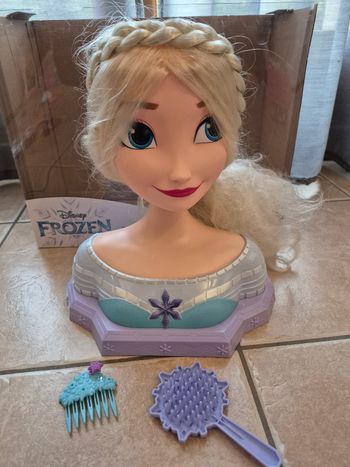Tête à coiffer Elsa