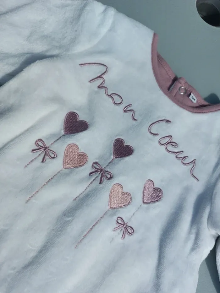 Lot 9 mois hiver mi saison gris rose - photo numéro 18