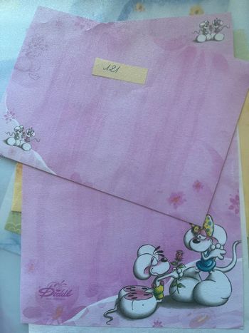 Papier à lettres A5 Diddl avec enveloppe - numéro 121