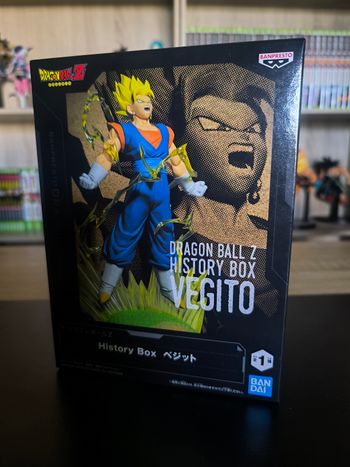 Figurine Vegeto SSJ – History Box – Dragon Ball Z – Officielle Import Japon