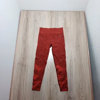 Legging gymshark femme L orangé camouflage