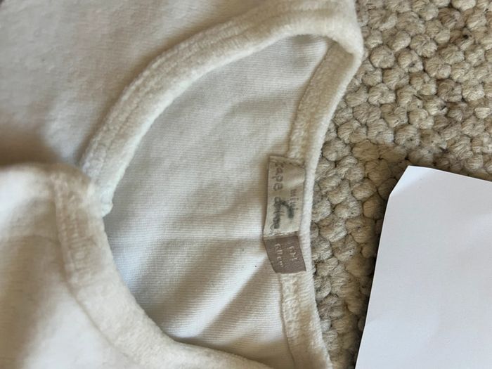 Pull en velour 6 mois - photo numéro 5