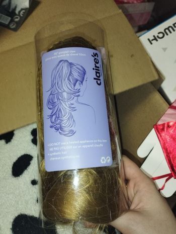 Pince avec queue de cheval