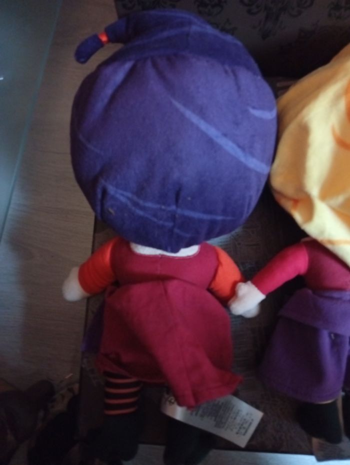 Peluches Disney Hocus Pocus 3 soeurs Sanderson et chat noir binx - photo numéro 6