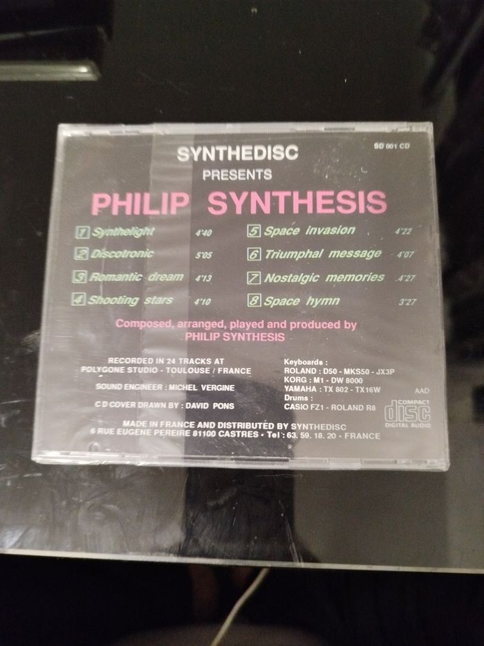 Cd philip synthesis neuf - photo numéro 2