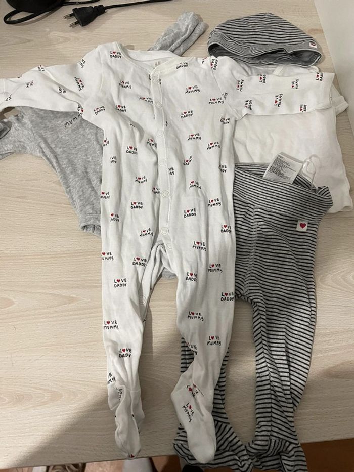 Lot de 5 article 1-2 mois 56 cm - photo numéro 3