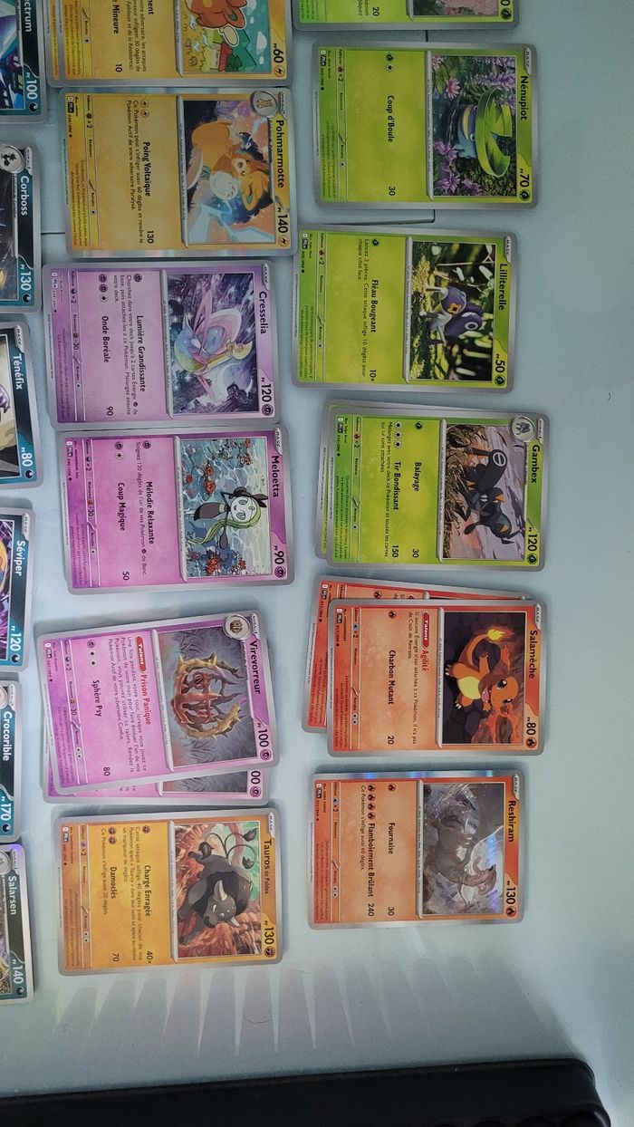 Lots de cartes flammes fantasmagoriques - photo numéro 3