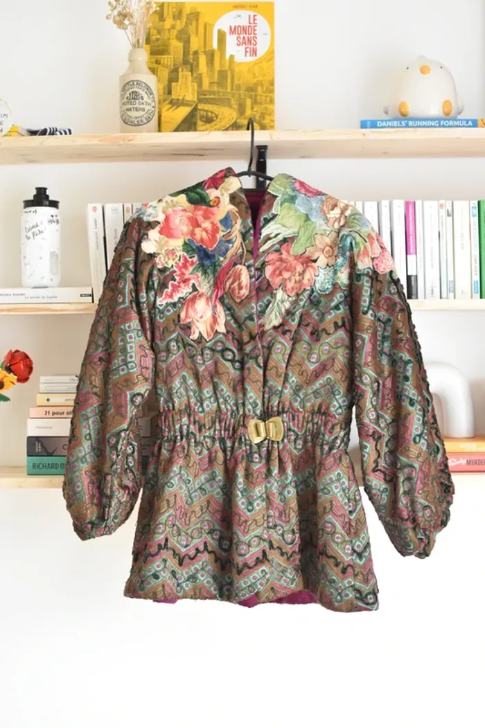 Veste Vintage sans étiquette - Bon état - photo numéro 5