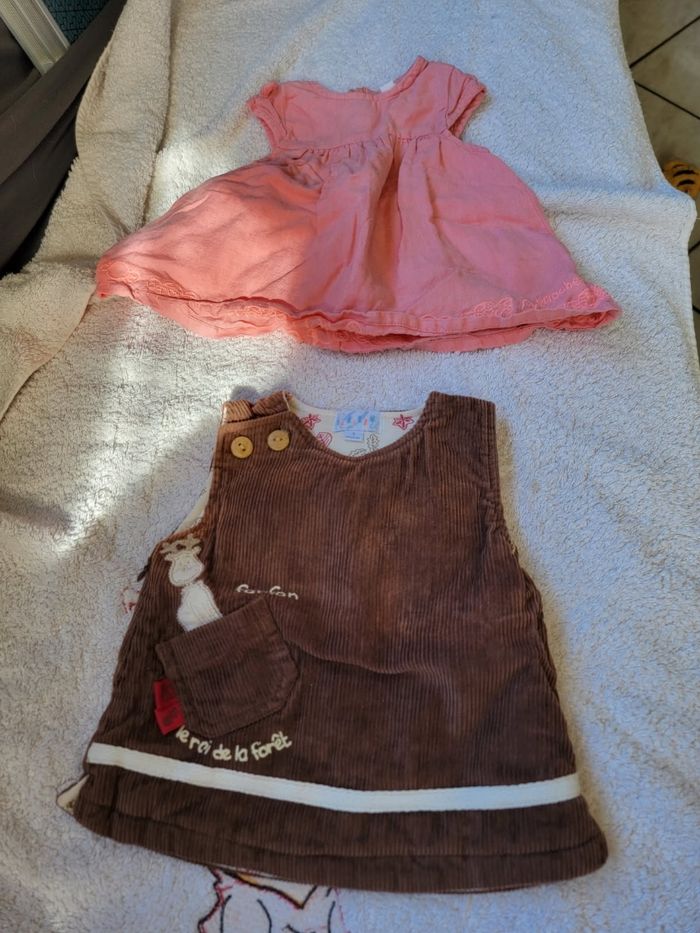 Lot de 1 jupe 1 short et 2 robes