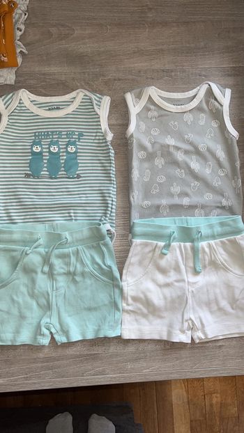 Ensemble short et bodies