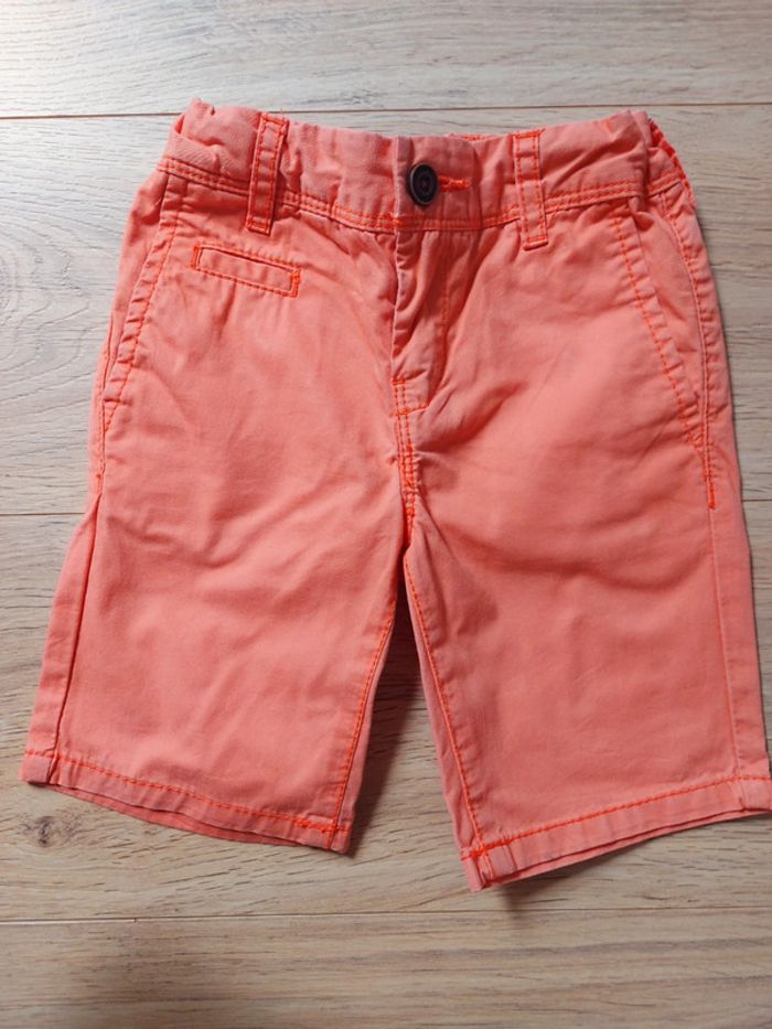 Short chino orange 24 mois