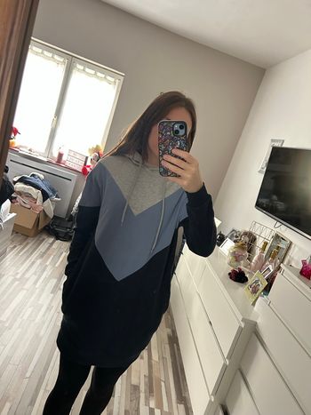 Robe pull à capuche femme taille S