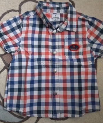 Chemise à carreaux