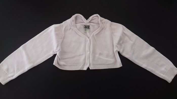 Gilet parme fille 23 mois - photo numéro 3