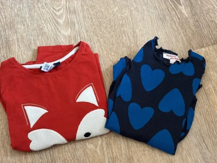 T-shirt 4 ans manches longues