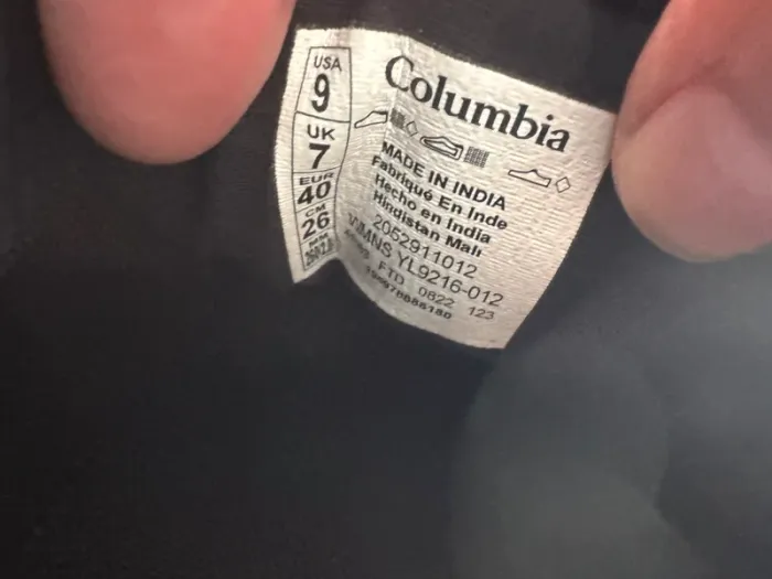 Columbia Centennial Trail Outdry taille 40 noir rouge corail - photo numéro 7