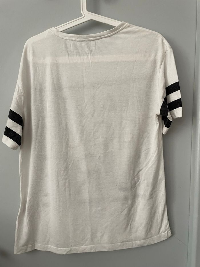 T-shirt blanc et noir femme / Pimkie - photo numéro 3