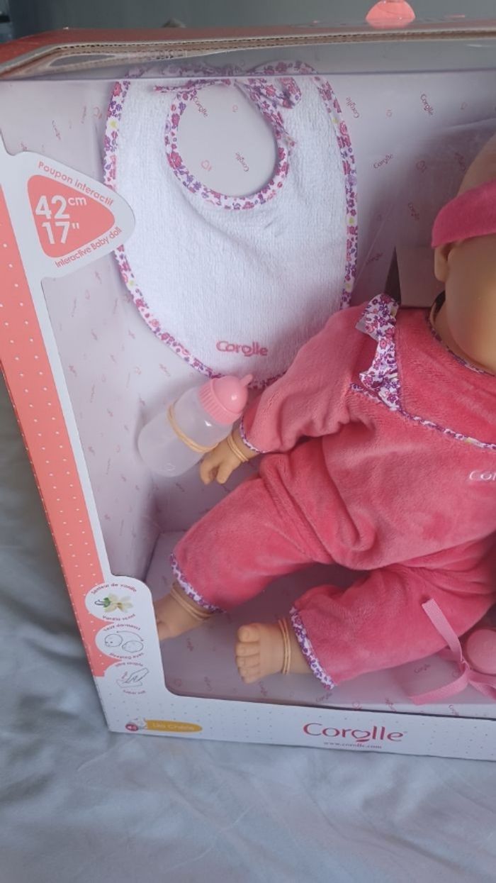 Grand poupon 42 cm,Lila chérie Corolle - photo numéro 3