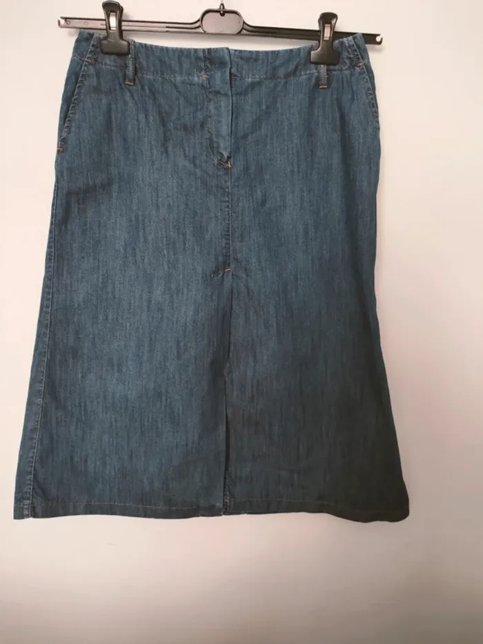 Jupe longue en jeans Taille 42