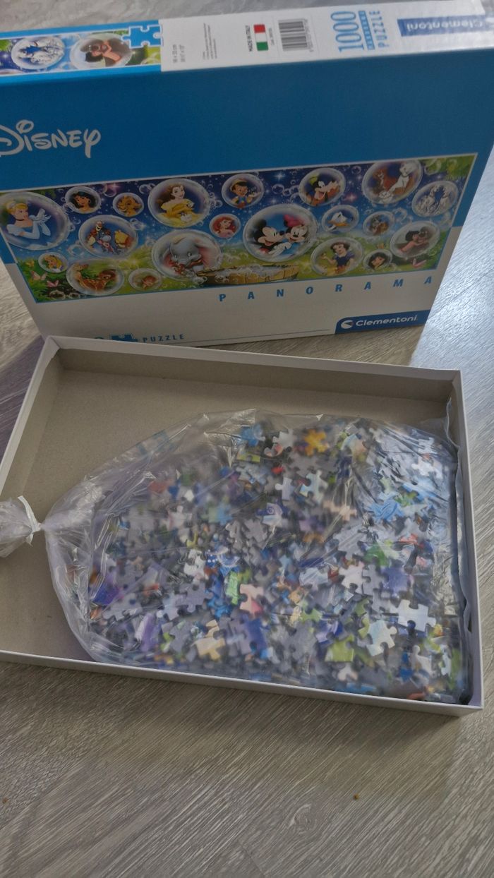 Puzzle 1000 pièces panorama Disney - photo numéro 3