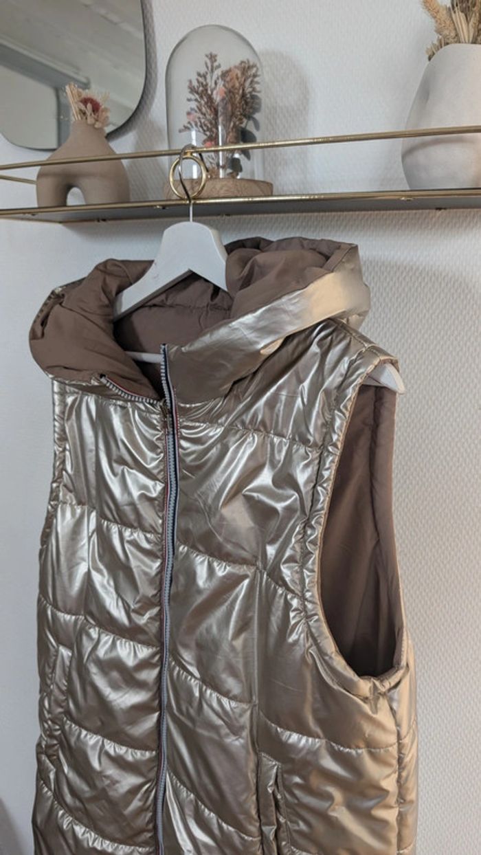 Doudoune réversible - Gold And Silver - taille L - photo numéro 2