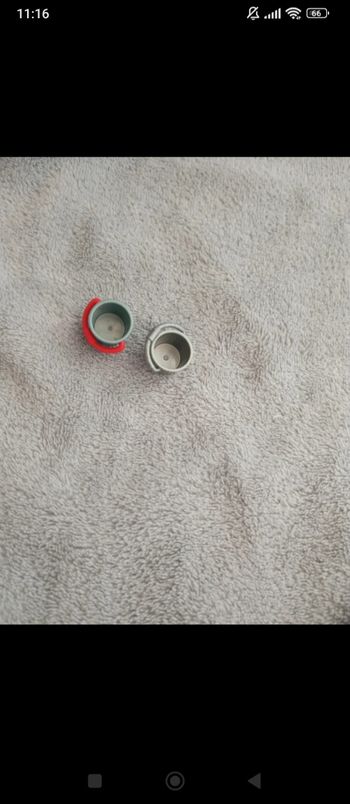 Lot de 2 seaux "Playmobil"