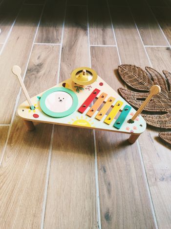 🎶Table plateau multi activités musicale en bois marque Janod
