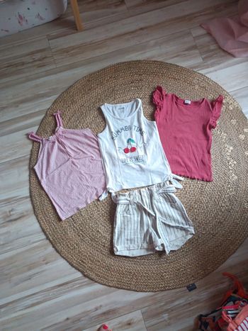 Lot vêtements fille 8 ans