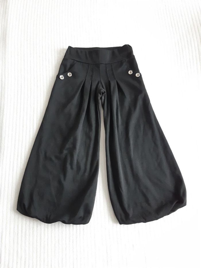 Pantalon noir large 6 ans