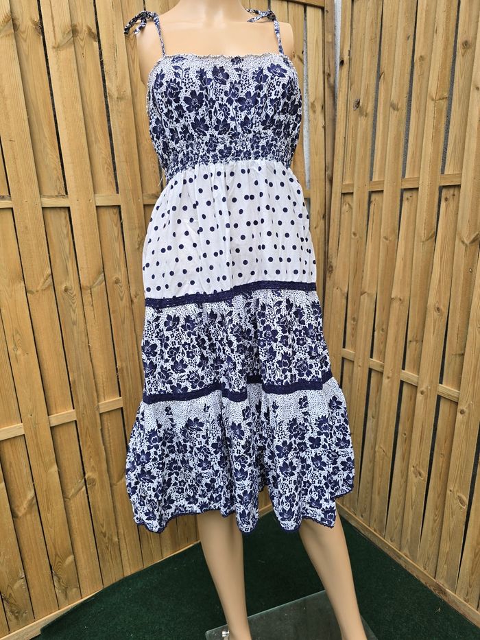 Robe provençale 🍒vintage 90 new look🍒neuve taille unique - photo numéro 2