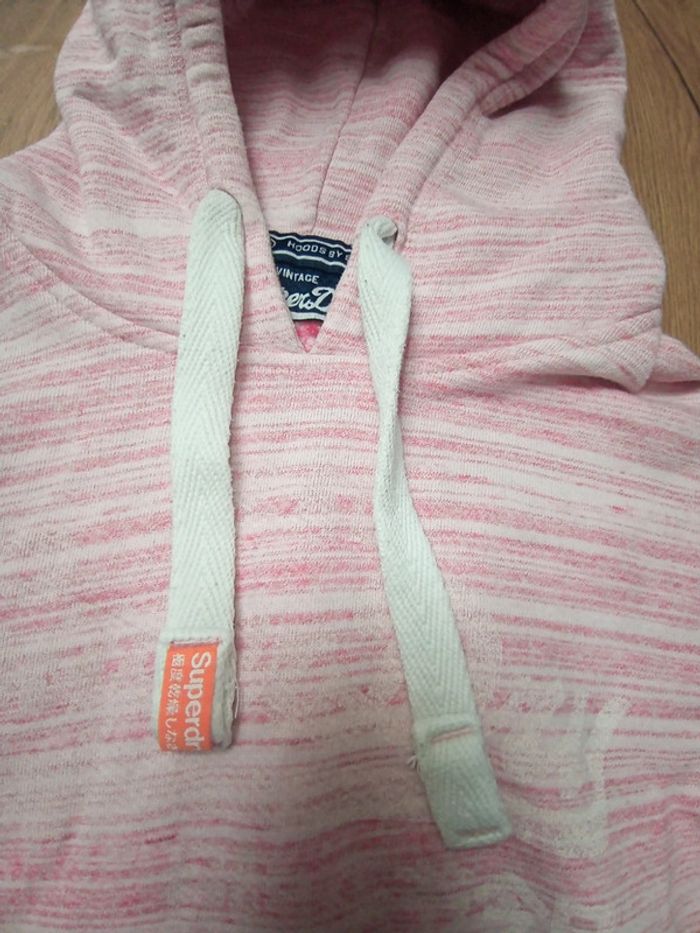 Sweat à capuche Superdry taille XXS - photo numéro 5