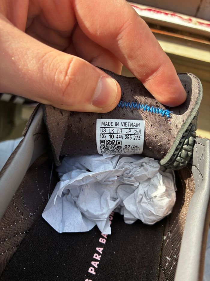 Adidas x Bad Bunny Adizero SL 72 Brown/Clear Pink/Hazy Rose - Neuves - photo numéro 7