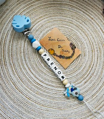 Attache tétine perroquet