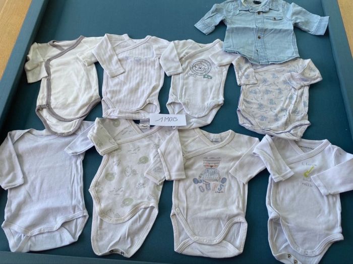 Lot de vêtements bébé garçon 1 mois - photo numéro 5