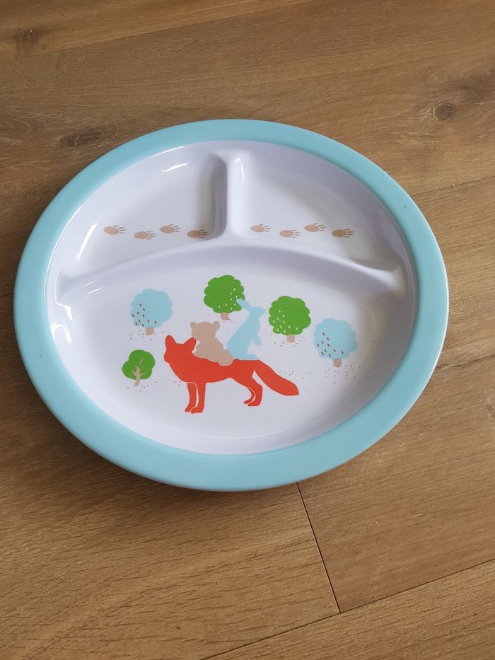 Assiette à compartiments