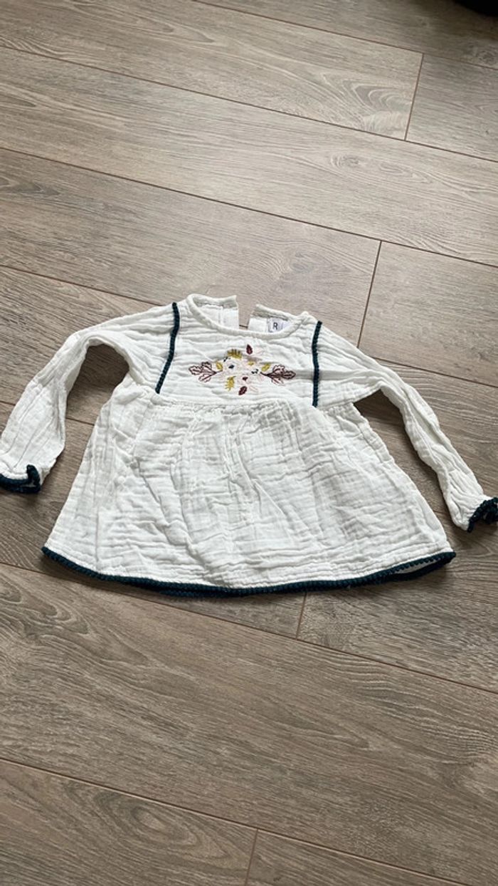 Blouse manches longues