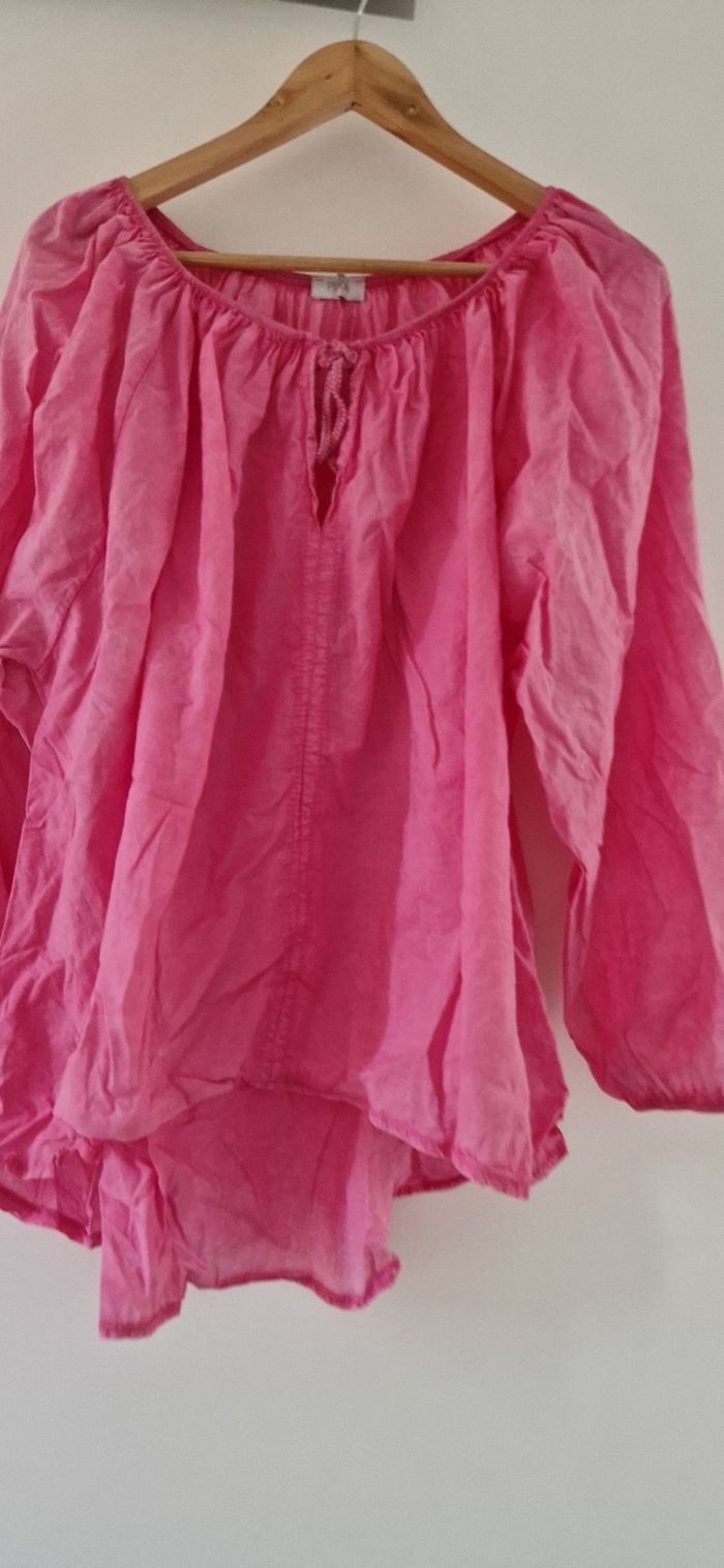 Blouse rose  femme taille XXL - photo numéro 4