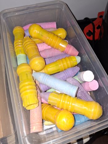 Lot de grosses craies ALEX – idéales enfants & activités créatives (très bon état)