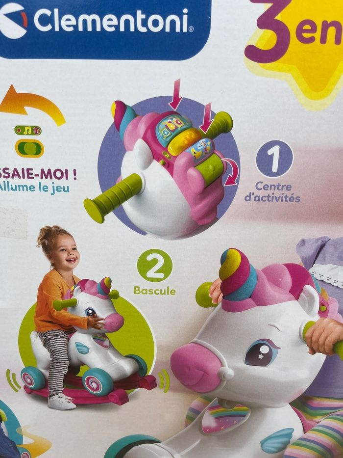 Zoé ma licorne adorée à bascule neuve - photo numéro 2
