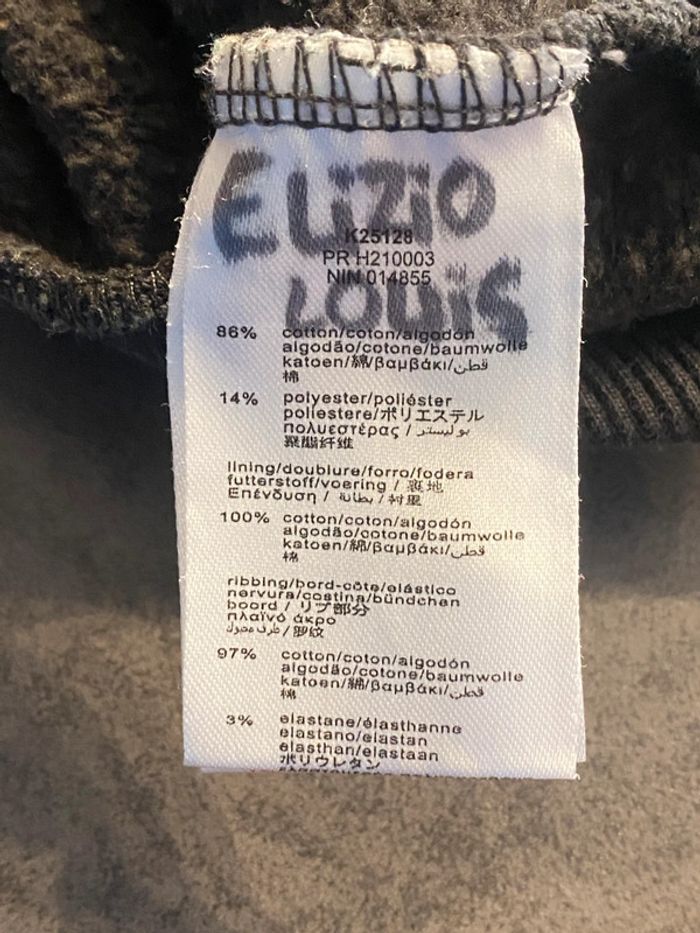 Veste noire zippée Kenzo taille 6 ans - photo numéro 3